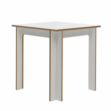 Tojo Tisch Esstisch Küchentisch Designertisch Designer 75x75 cm weiß MDF 20,5 kg