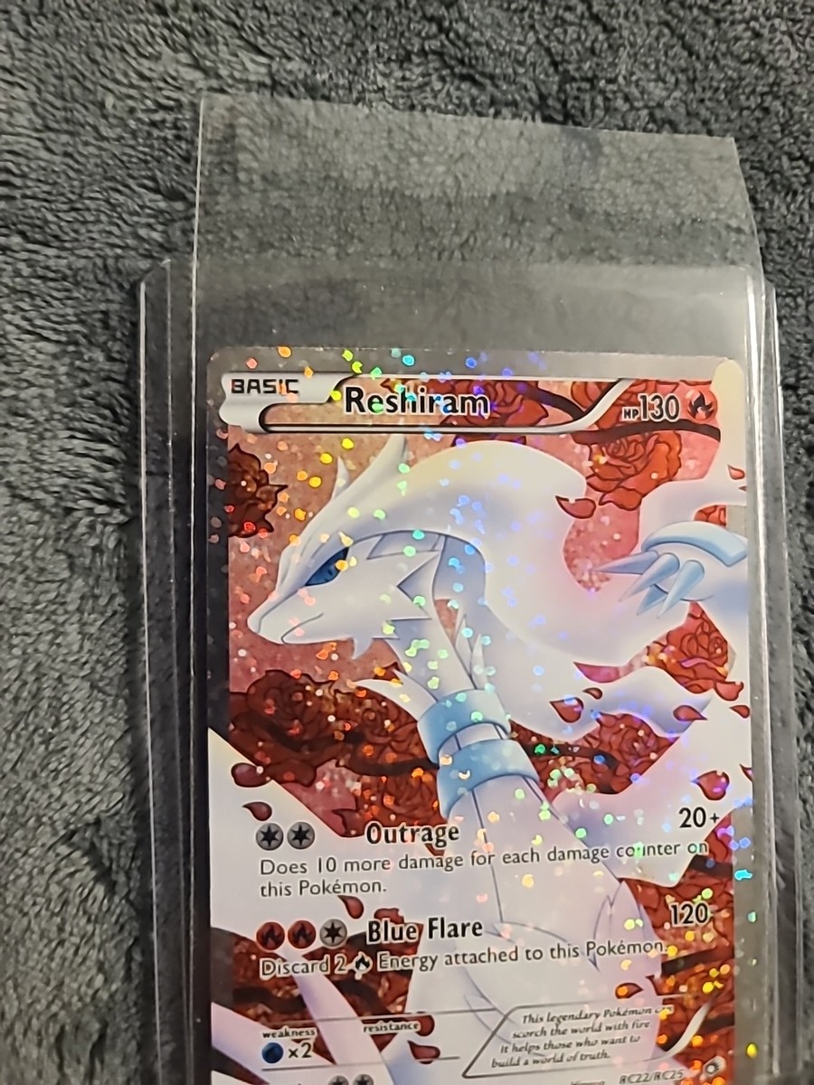 Reshiram RC22/RC25 Legendary Treasures Radiant Collect. Holo NEAR