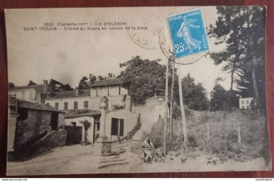 Ile d'Oléron - Saint Trojan - Eingang zum Dorf vom Bahnhof kommend
