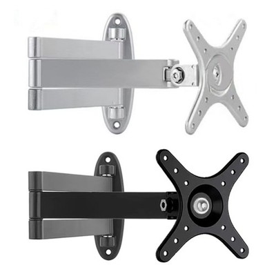 Screen Wall Mount Bracket for 10 27 Inch Screens, Full Motion Adjustable Holder