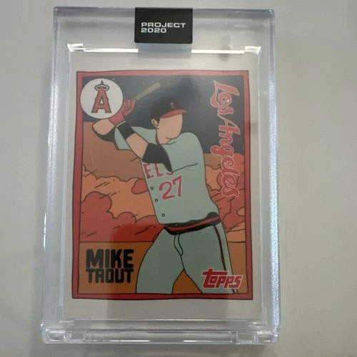 Topps Project 2020 Mike Trout Los Angeles Angels #63 Baseball Card 2020