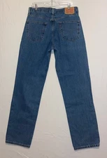Levi's 550 Men's Relaxed Fit Jeans - Straight Leg 100% Cotton Sz 33x34 