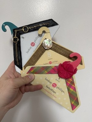 Lot 3 Switch Flops Small S Lindsay Phillips Flip Flop Straps Quincy Natalie