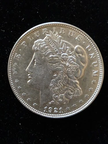 1921-D Morgan Silver Dollar AU +Condition