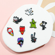 Lot Halloween ghost Metal Charm Pendant DIY earring necklace Jewelry Making
