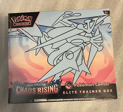 Pokemon TCG Chaos Rising Pokemon Center Elite Trainer Box PC ETB New Read