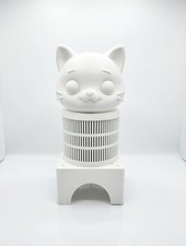Cat Shaped Litter Box Carbon Odor Filter Air Purifier for Pets