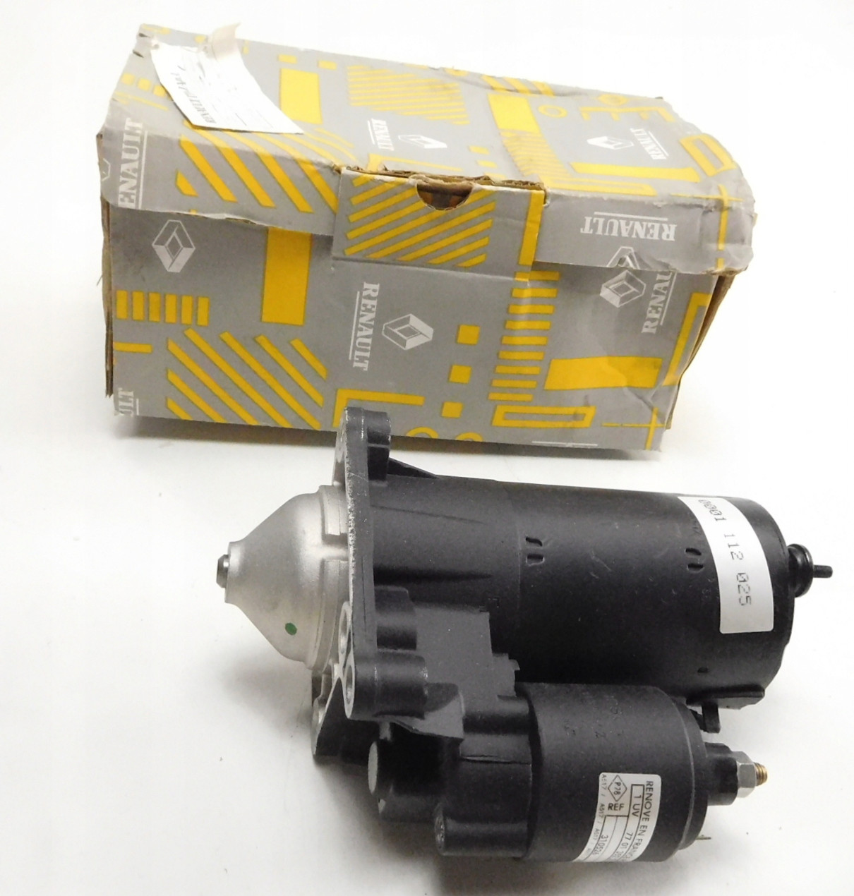 Démarreur Renault Twingo 1 Phase 1 et 2 moteur 1.2 D7F pièce origine 7701352210