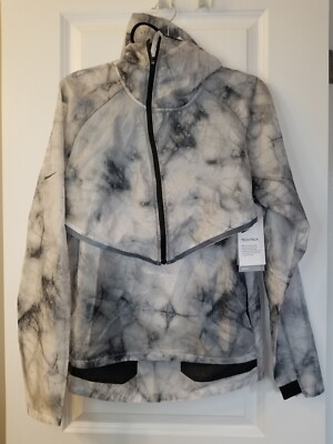 NIKE Men's Tech Pack Hooded Running Jacket 2in1 Sz S&M BV5679-094
