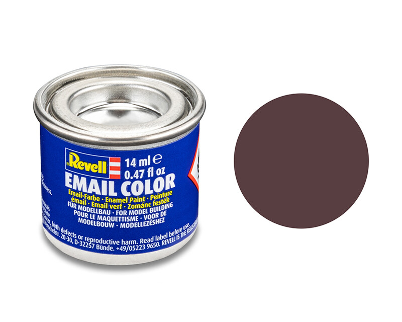 Revell 32184 Email Color Leather Brown Matt RAL8027 (14ml) modellismo