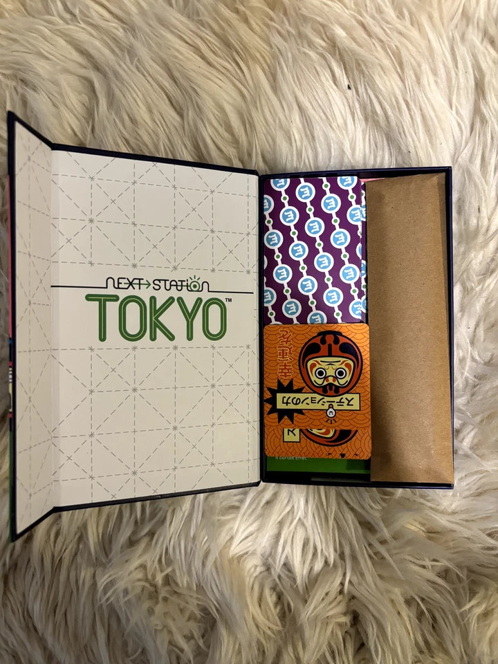 Next Station TOKYO Flip & Write Card Game Family Solo Blue Orange Games BOG09074 - Image 3 of 4
