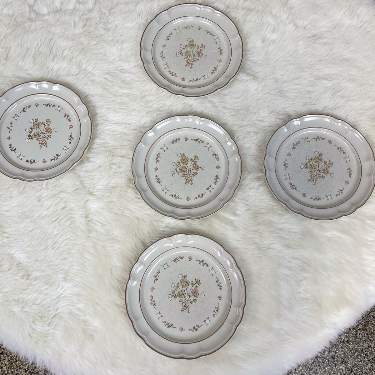Vintage Collectible Cordella Collection Stoneware Set/5/Burnett