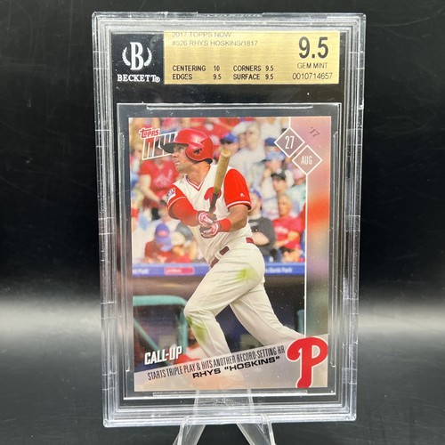 2017 Topps Now 526 Rhys Hoskins