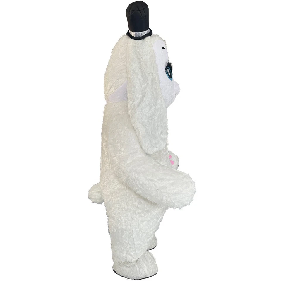 Bunny Mascot Inflatable Costume The Easter Funny Walking Outfit Cosplay Party - Image 3 of 4
