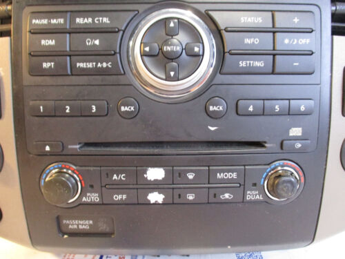 ✳️ 2010 PATHFINDER AC Calentador Climatizador Temperatura Bisel delantero Centro - Imagen 7 de 15