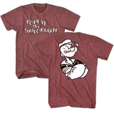 Popeye the Sailorman Arms Crossed Men's T Shirt