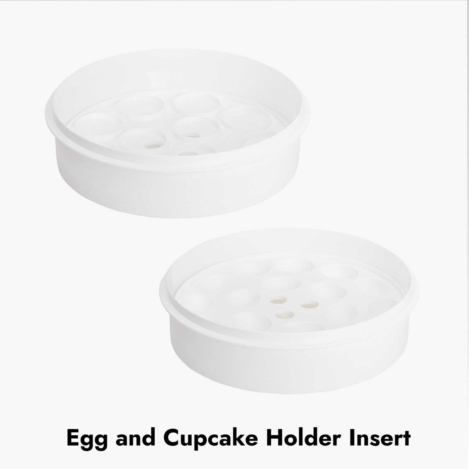 Round Dessert Carrier with Lid and Handle, Cheesecake Container (White, 12x4in)