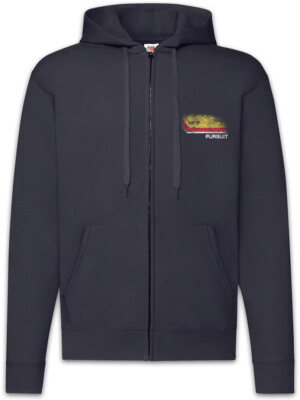 Pursuit Main Force Patrol Logo Zipper Hoodie Miller Fury Mad Road Max