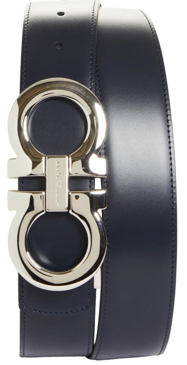 Ferragamo Gancini Adjustable and Reversible Belt