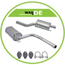 Auspuffanlage ab Kat FORD FOCUS 1.6 i 16V Fliessheck Auspuff Komplett+ Anbausatz