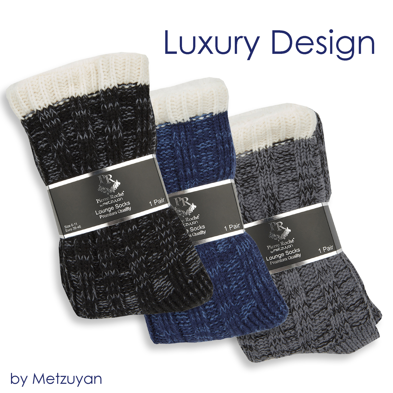 Mens Thermal Bed Socks Anti Slip Non Slip Slipper Lounge Socks Xmas