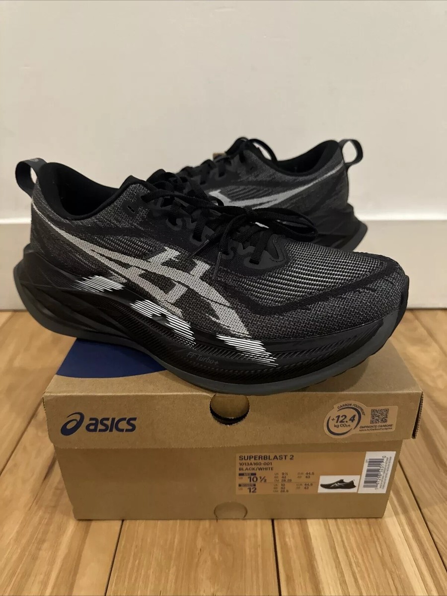 Asics Superblast 2 Paris 1013A160-001 Black White Men US Asics Superblast 2 Paris 1013A160-001 Black White Men US