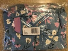 New Carters Girls 1-Piece Floral Fleece Footie PJs 6-12
