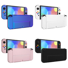 Replacement Console Back Plate  Kickstand Case Housing for Nintendo Switch OLED