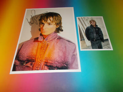 Isak Danielson Singer signed signiert autograph Autogramm 20x28 Foto in person