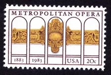 Scott #2054 Metropolitan Opera Single Stamp - MNH