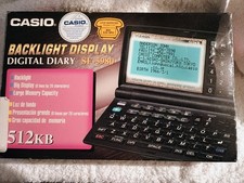 Casio SF-5780 Digital Diary Organizer Calculator Calendar Vintage W/ Box