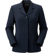 Vintage Alex Garfield & Marks Black Womens Size 14 Ribbed Blazer Jacket USA Made