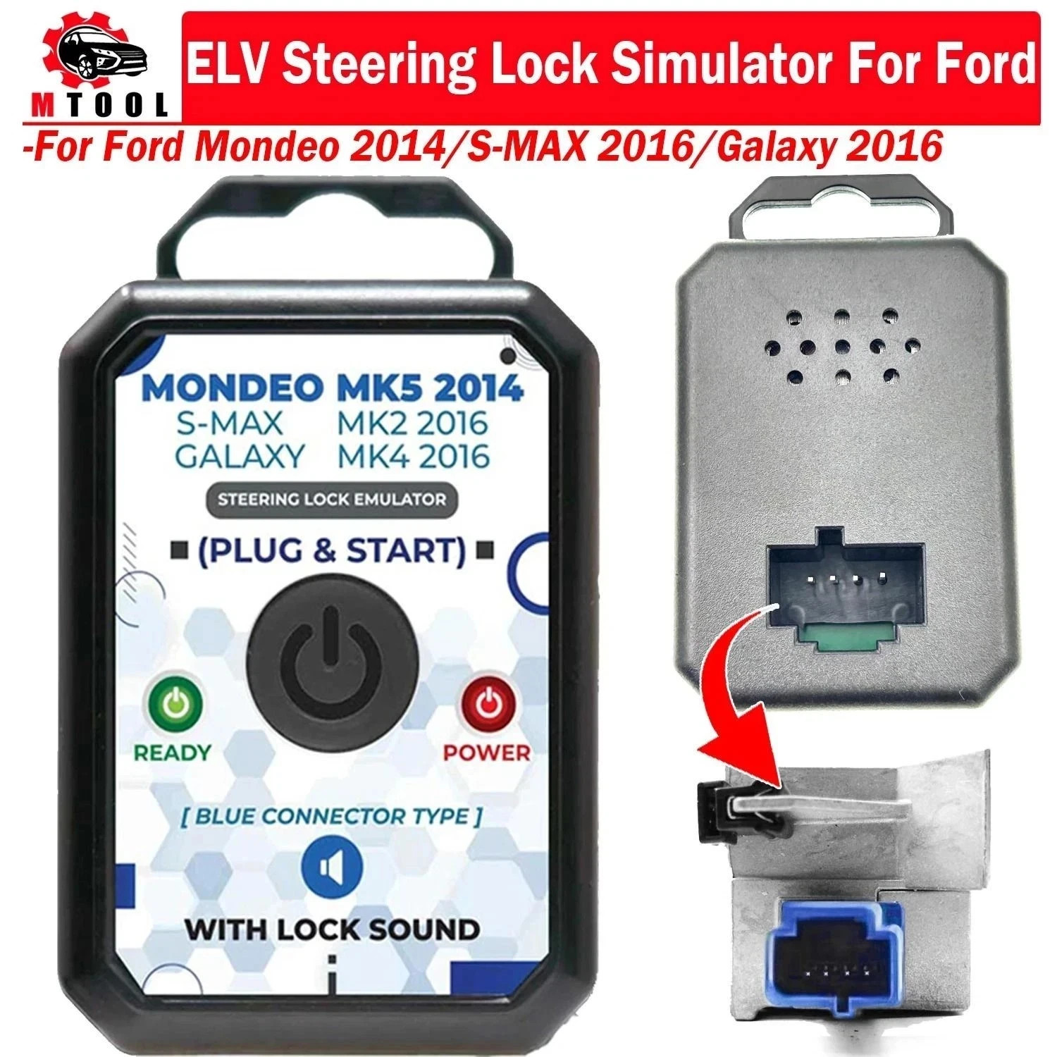 Émulateur ELV ESL Ford Mondeo réparer blocage colonne direction