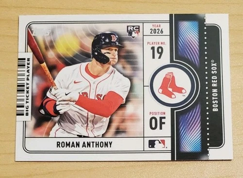 2026 Topps Big Ticket Player Roman Anthony #BTP-23 (RC)