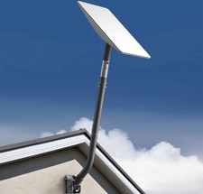 Adjustable Starlink Mounting Pole, 40'' Starlink Long Wall Mount