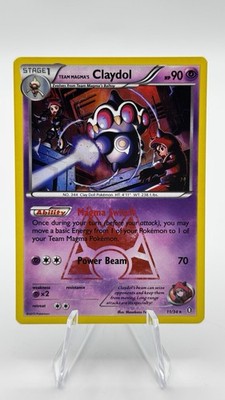 Team Magma's Claydol 11/34 Double Crisis Holo