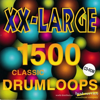 BEST SERVICE ''XX-LARGE 1500 CLASSIC DRUMLOOPS'' AKAI CD-ROM FAST WIE NEU OVP!