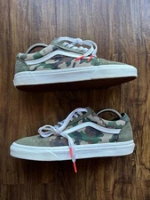 Vans Old Skool low-top sneaker Camo Olive/White