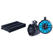 Memphis Audio MXA62PS 6.5" LED Coaxial Powerports Speaker Pods For Roll Bars,...