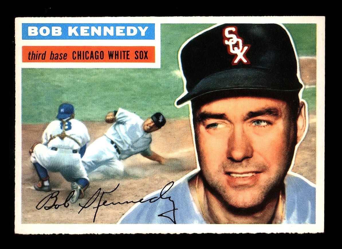 1956 TOPPS "BOB KENNEDY" CHICAGO WHITE SOX #38 NM+ OR BETTER! COMBINED SHIP!