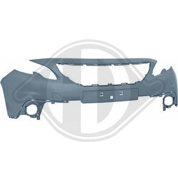 StoßFäNger Diederichs 4227750 FüR Peugeot Vorne FüR Fahrzeuge Ohne Einparkhilfe-image
