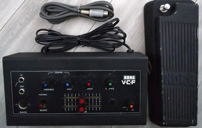 Korg FK-1 VCF Vintage Analog Filter w/ Foot Pedal 1970s Tested from Japan