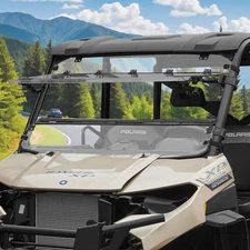 Flip Front Windshield for Polaris Ranger XP 1000 900 Crew 2017–2025