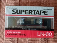 Realistic SUPERTAPE LN-60 Audio Cassette Standard Ferric
