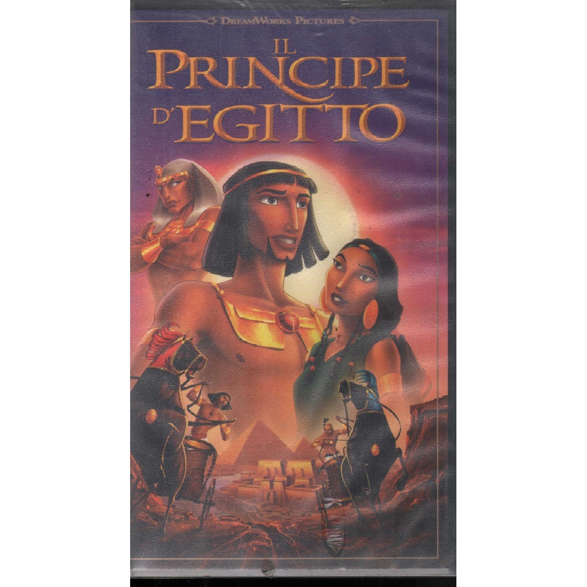 The Prince of Egypt VHS Chapman, Hickner, Wells Univideo - DVS70845 Sealed