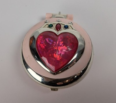 1994 Vintage Sailor Moon S Prism Heart Compact  Translucent Heart (Not Working)