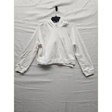 All In Motion Girls Cream Pullover Hoodie Sweatshirt XL 14 Raglan Sleeve Modal