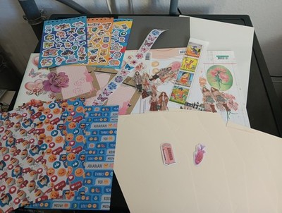 SALE PACKAGE HOBBYCRAFTS FOR SCRAPBOOKING WITH  POST STAMP NEW (SALE354)
