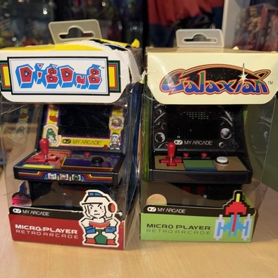 My Arcade Micro Player Mini Arcade Machine: Galaxian-Dig Dug Lot