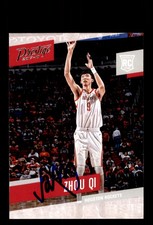 Signed Basketball Card Auto Zhou Qi 2017-18 Panini Prestige #200 China